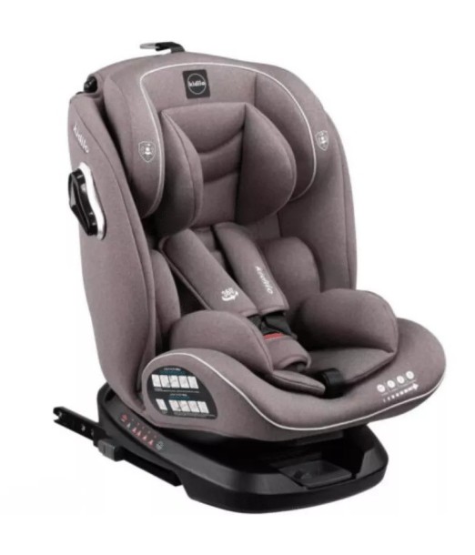 Kidilo Siège Auto Rotation 360° Isofix 0-36kg – Marron Siège