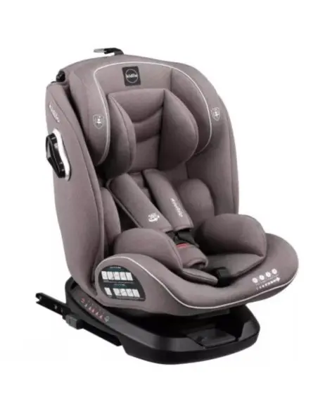 Kidilo Siège Auto Rotation 360° Isofix 0-36kg – Marron Siège