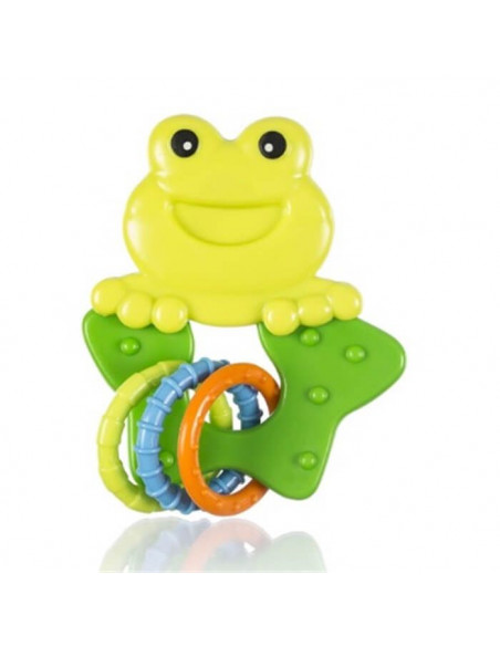 Mon 1er Ami Hochet Bébé d'Or - Grenouille