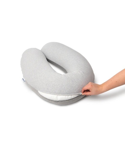 Doomoo Coussin de Grossesse et d'allaitement Buddy Classic Grey au Maroc - Baby And Mom 2