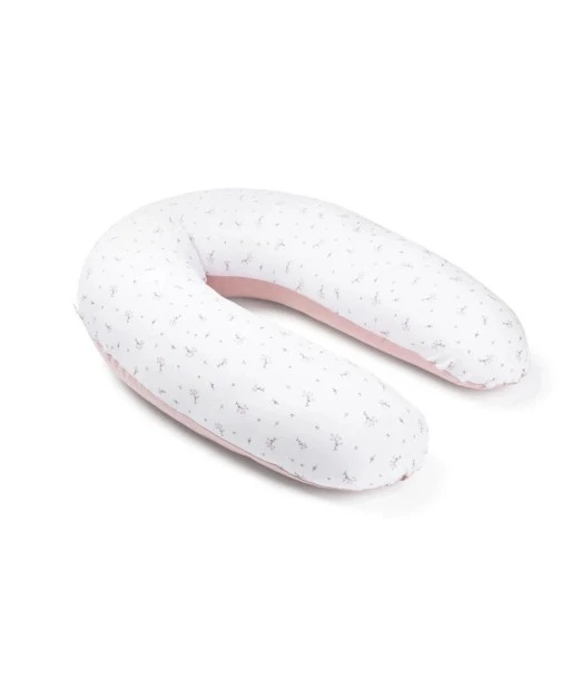 Doomoo Buddy pregnancy and breastfeeding pillow Flower Pink