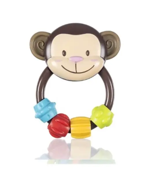 Mon 1er Ami Hochet Bébé d'Or - Singe