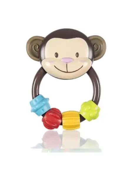 Mon 1er Ami Hochet Bébé d'Or - Singe