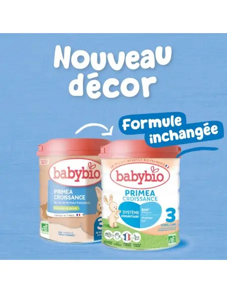Babybio Primea 3 baby formula 800 g from 10 months — photo 2