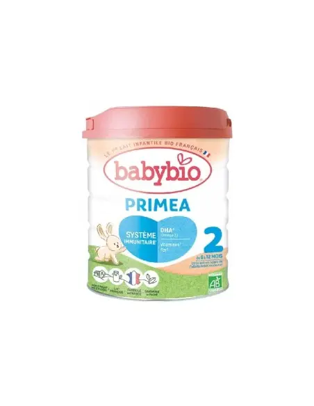 Primea 2 Babybio baby formula 800 g from 6 to 12 months