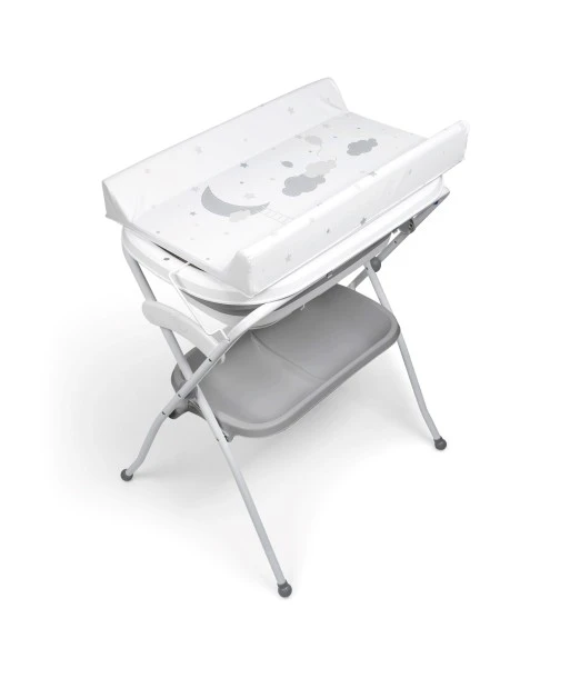 MS Innovaciones Table à langer pliable avec Baignoire intégrée