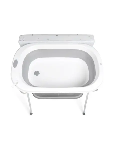 MS Innovaciones Table à langer pliable avec Baignoire intégrée