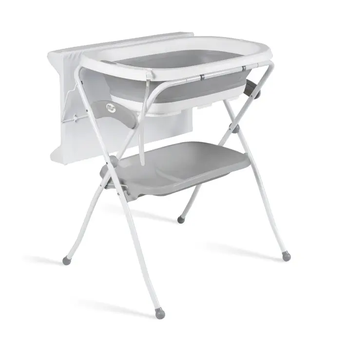 MS Innovaciones Table à langer pliable avec Baignoire intégrée