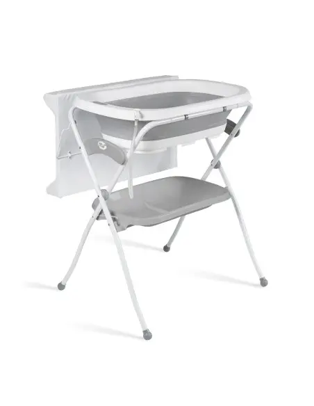 MS Innovaciones Table à langer pliable avec Baignoire intégrée