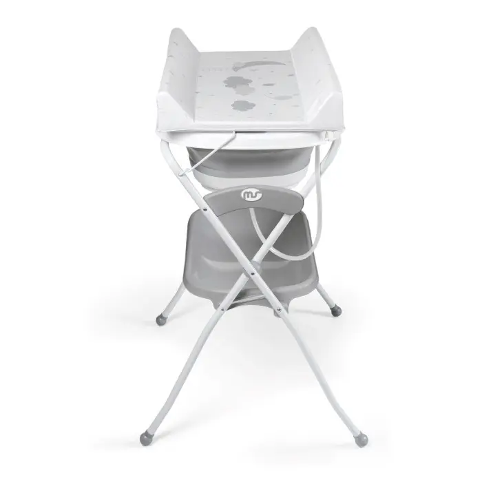 MS Innovaciones Table à langer pliable avec Baignoire intégrée