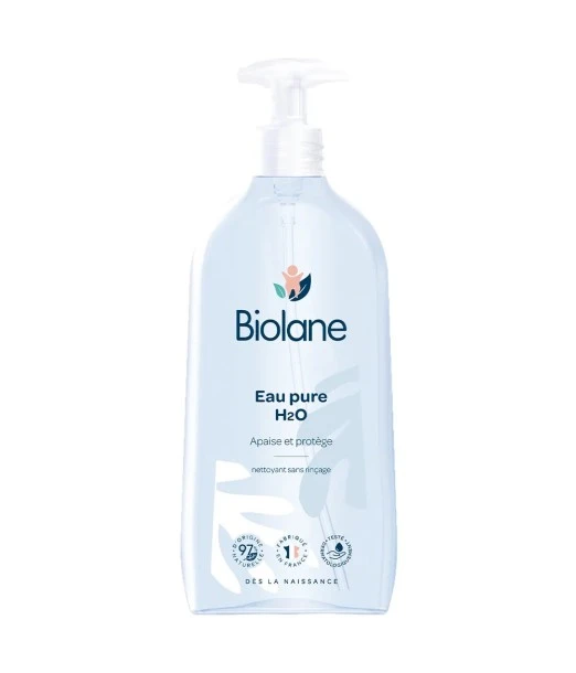Biolane Pure Water No-Rinse Cleanser H2O 750 ml