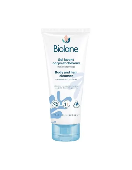 Biolane cleansing gel for body and hair 200 ml