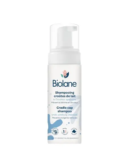 Biolane Shampooing Croûtes de Lait 150ml Cheveux & Corps -