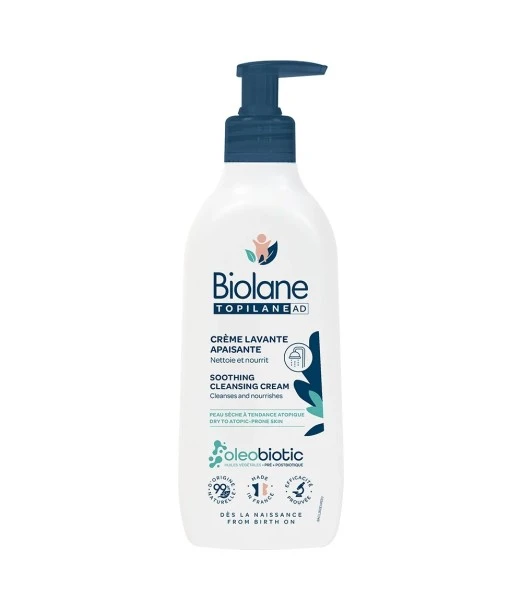 Biolane Topilane AD soothing cleansing cream 350 ml