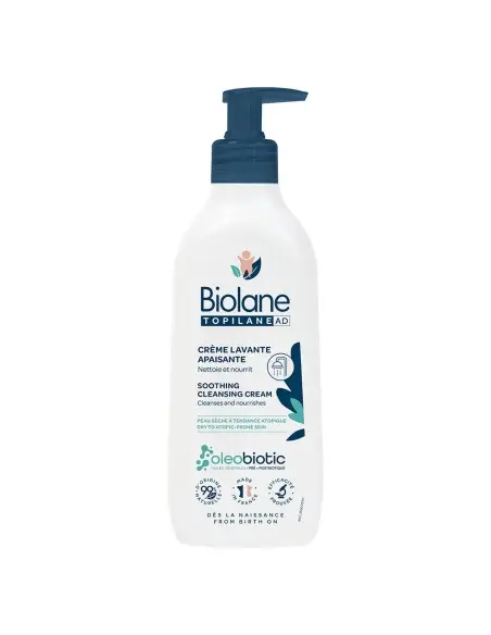 Biolane Topilane AD soothing cleansing cream 350 ml