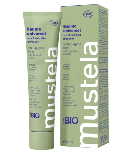 Mustela Organic universal balm with 3 avocado extracts 75 ml