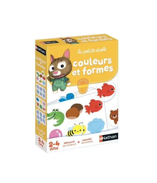 Couleurs et Formes 2-4 ans Nathan au Maroc - Baby And Mom