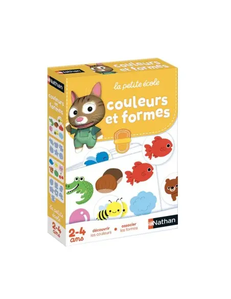 Couleurs et Formes 2-4 ans Nathan Eveil & Jouet - Nathan Maroc