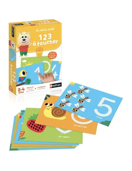 Nathan 1 2 3 à toucher 2ans+ Jouet - Nathan Maroc
