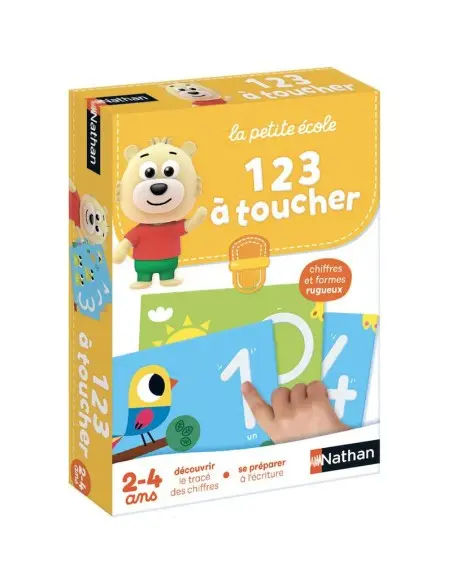 Nathan 1 2 3 à toucher 2ans+ Jouet - Nathan Maroc