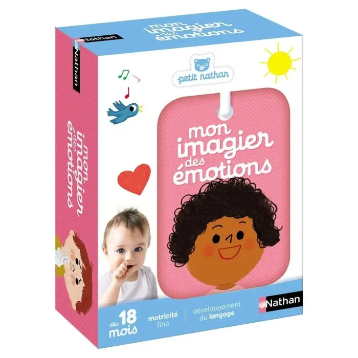 Nathan Mon imagier des émotions 18m+ 0 - 3 ans - Nathan Maroc