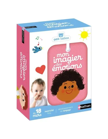 Nathan Mon imagier des émotions 18m+ 0 - 3 ans - Nathan Maroc