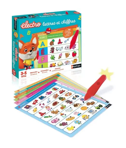 Nathan Electro Lettres et Chiffres 3-5ans 2