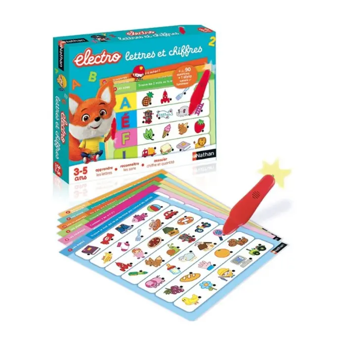 Nathan Electro Lettres et Chiffres 3-5ans Jouet - Nathan Maroc