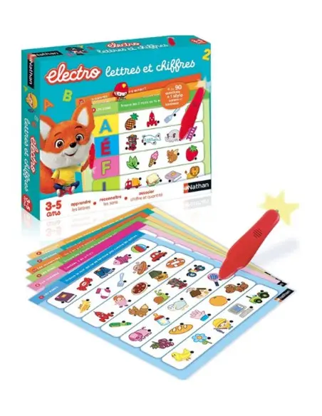 Nathan Electro Lettres et Chiffres 3-5ans Jouet - Nathan Maroc
