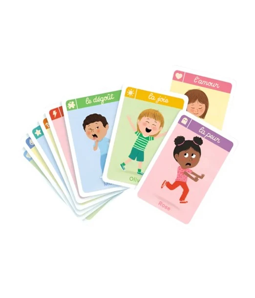 Nathan card game - Emotions 3 years+ 2