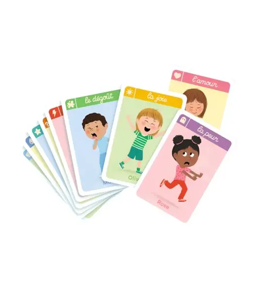 Nathan Jeu de Cartes - Les Émotions 3ans+ 2