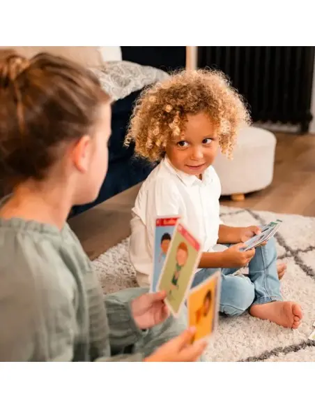 Nathan Jeu de Cartes - Les Émotions 3ans+ Jeux éducatifs -