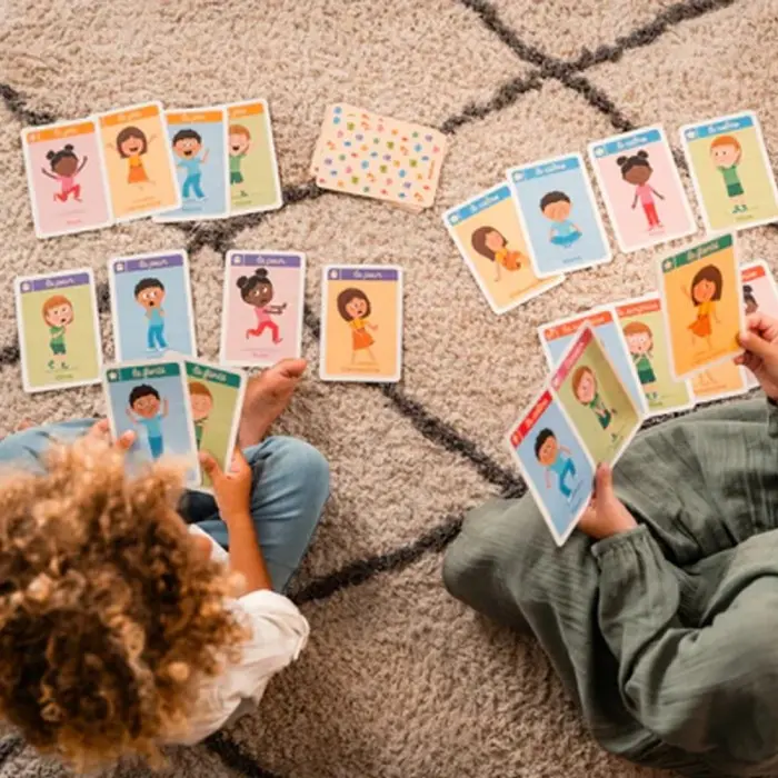 Nathan Jeu de Cartes - Les Émotions 3ans+ Jeux éducatifs -