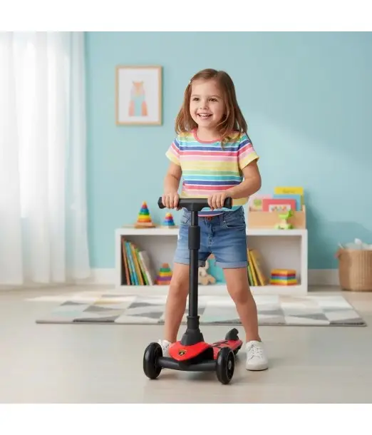 Lebei Trottinette Lamborghini - Rouge au Maroc - Baby And Mom 2