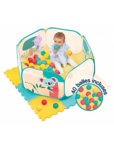 Ludi play gym set with 40 balls & play mat 6 months+ — photo 2