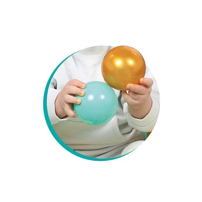 Ludi 90 Balles de Jeu Or 6mois+ Tapis d'éveil - Ludi Maroc