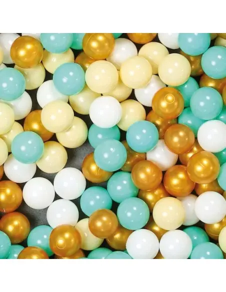 Ludi 90 Balles de Jeu Or 6mois+ Tapis d'éveil - Ludi Maroc