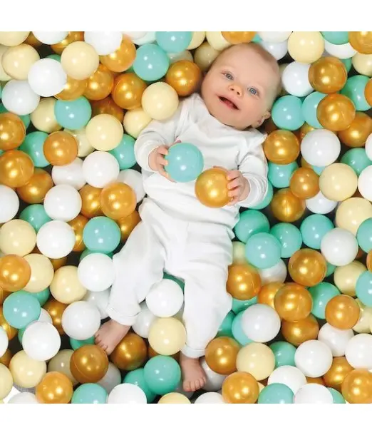 Ludi 90 Balles de Jeu Or 6mois+ 2