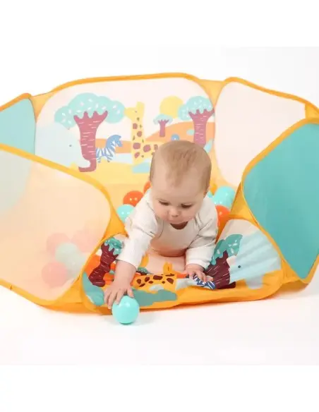 Ludi Octagonal ball pool with 40 balls from 6 months — photo 3