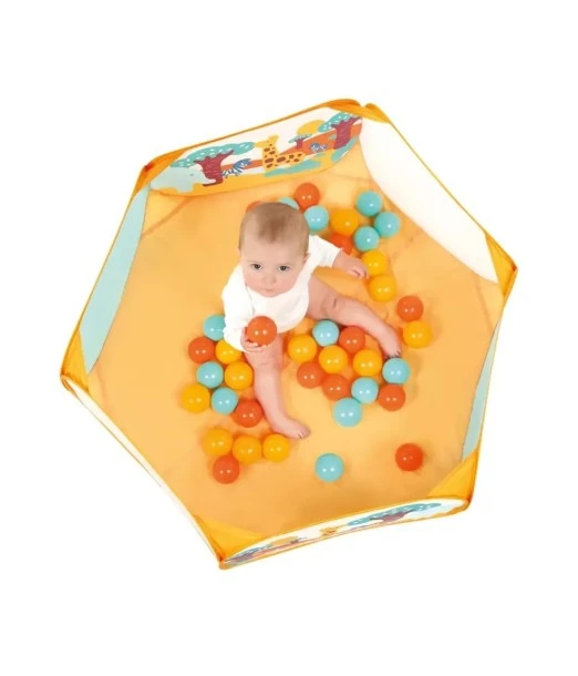 Ludi Octagonal ball pool with 40 balls from 6 months 2