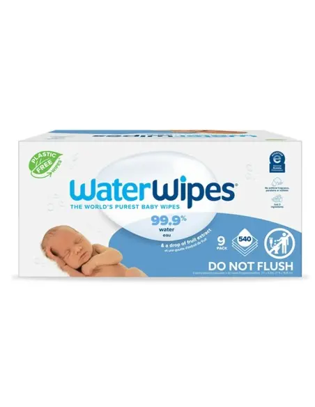WaterWipes Lingettes Value Pack - 9 paquets Lingettes -