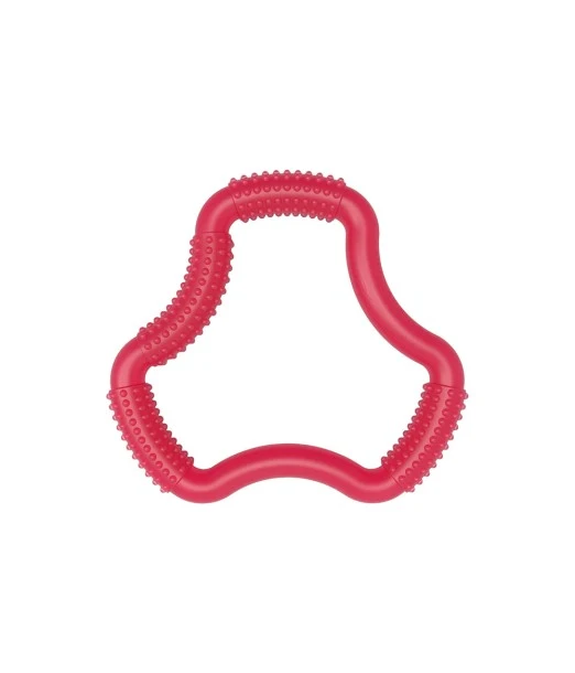 Dr Brown's Flexees teething ring from 3 months Red