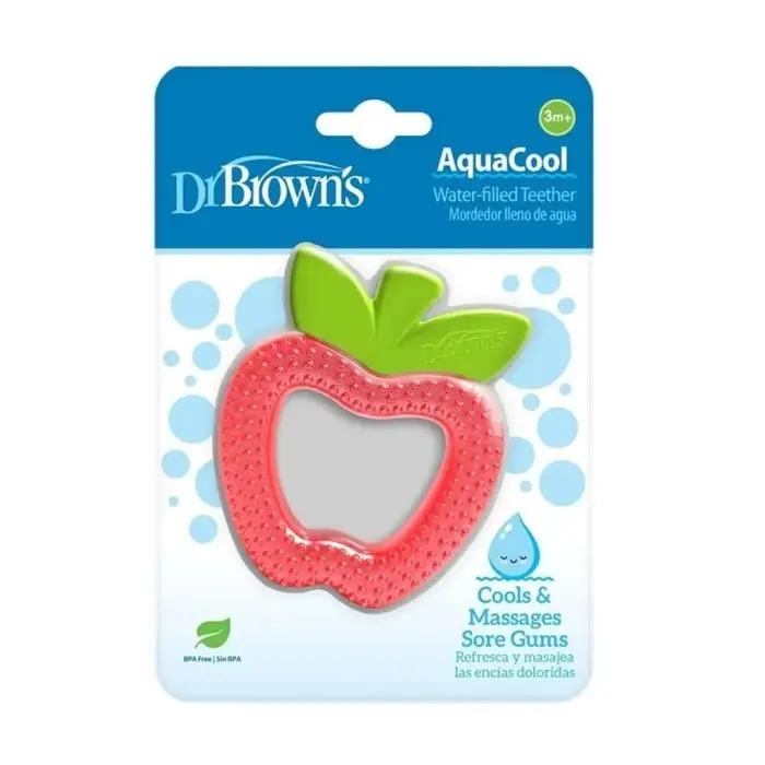 Dr Brown's Anneau de dentition Pomme 3m+ Anneau de dentition -