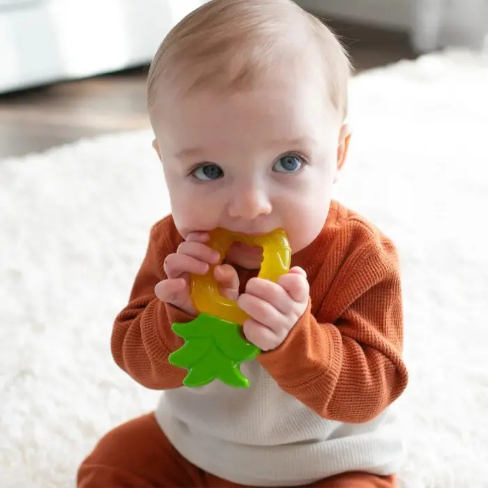 Dr Brown's Anneau de dentition Ananas 3m+ Anneau de dentition 