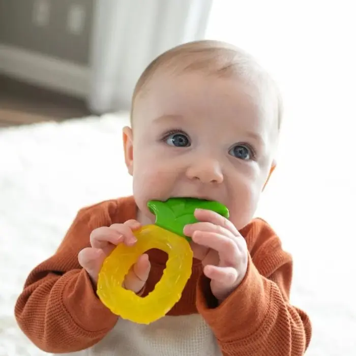 Dr Brown's Anneau de dentition Ananas 3m+ Anneau de dentition 