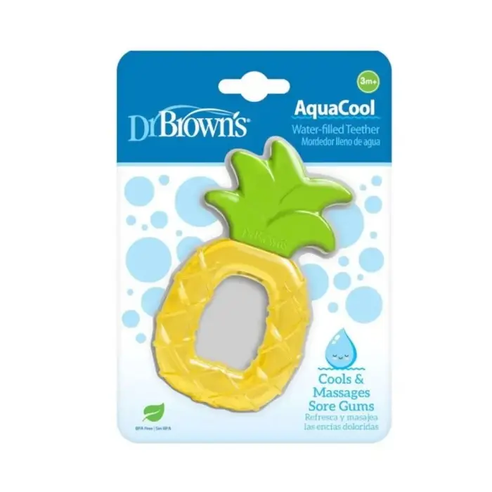 Dr Brown's Anneau de dentition Ananas 3m+ Anneau de dentition 