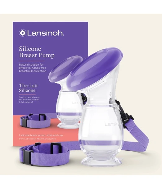 Lansinoh milk collector - silicone breast pump 100 ml