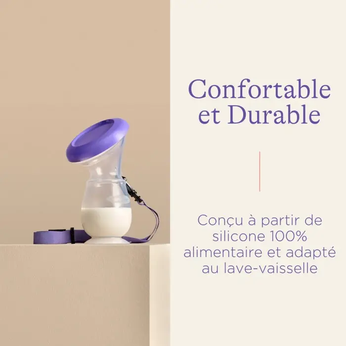 Lansinoh Recueil lait - Tire lait silicone 100ml Accessoires