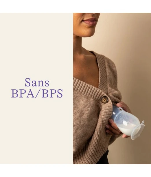 Lansinoh milk collector - silicone breast pump 100 ml 2