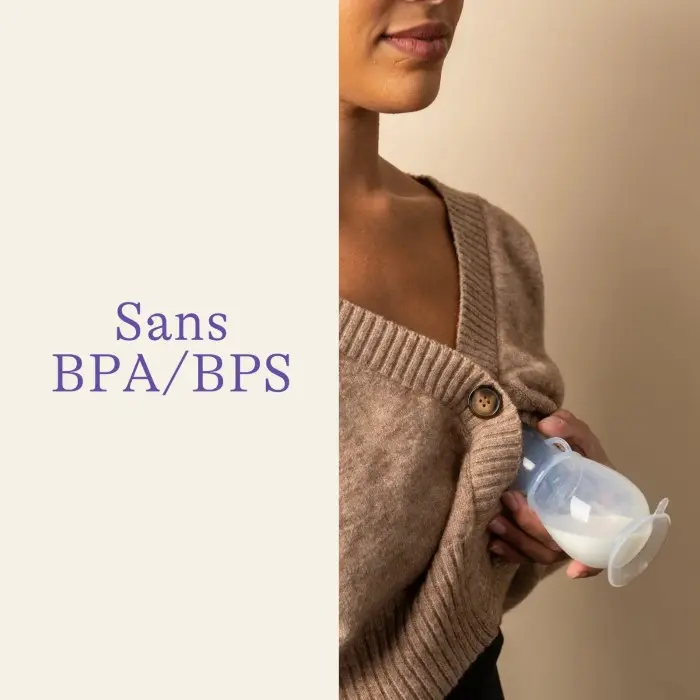 Lansinoh Recueil lait - Tire lait silicone 100ml Accessoires